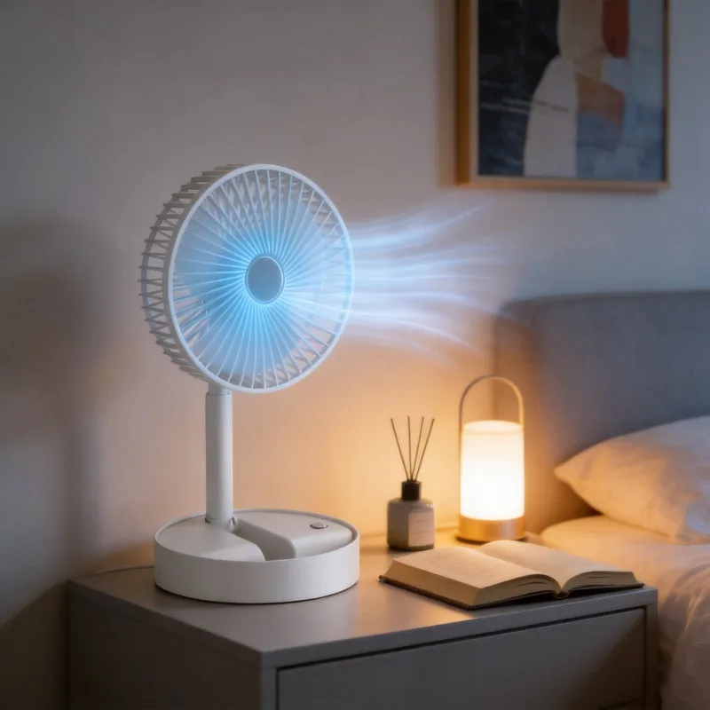 Cool Office Tech Gadgets - USB Charge Mini Foldable Extendable Fan