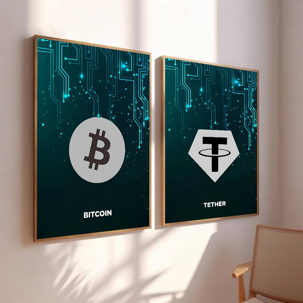 Tech Circuit Crypto Symbol Pos - Office Tech Logo 评论和价格