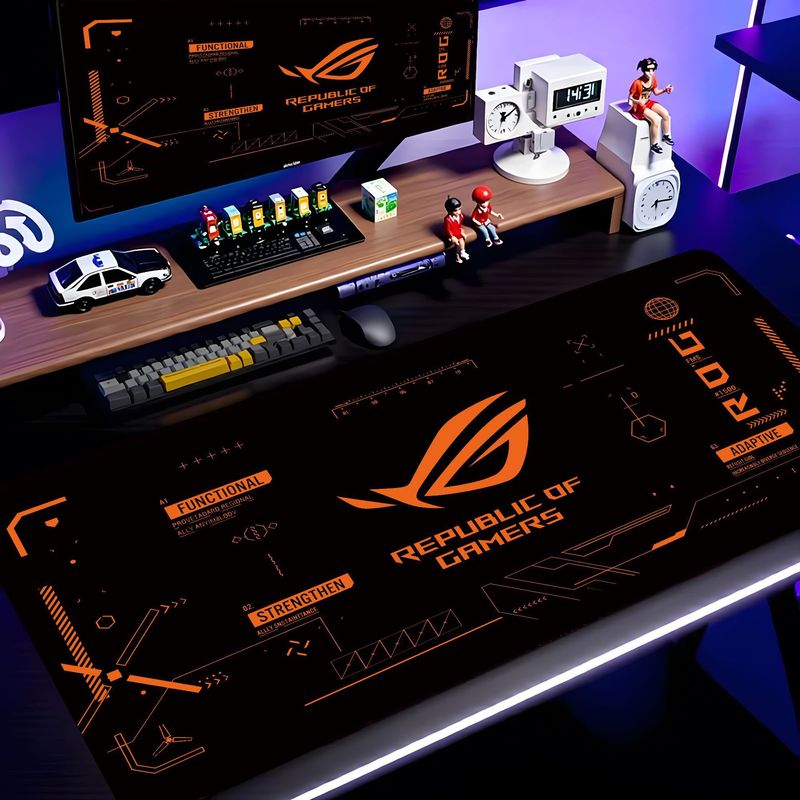 VIKAMA ROG Game Logo Large Mou - Office Tech Logo 评论和价格