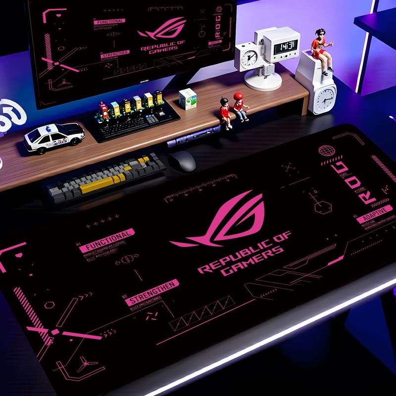 VIKAMA ROG Game Logo Large Mou - Office Tech Logo 评论和价格