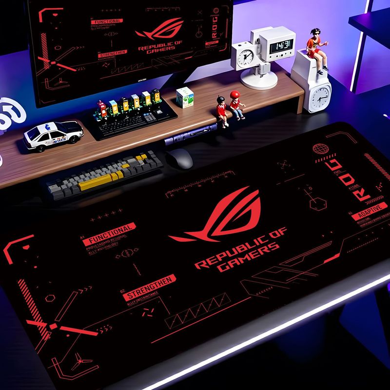 VIKAMA ROG Game Logo Large Mou - Office Tech Logo 评论和价格