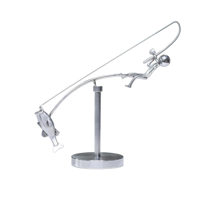 Metal Balance Sculpture Large  - Cool Office Tech Gadgets 评论和价格